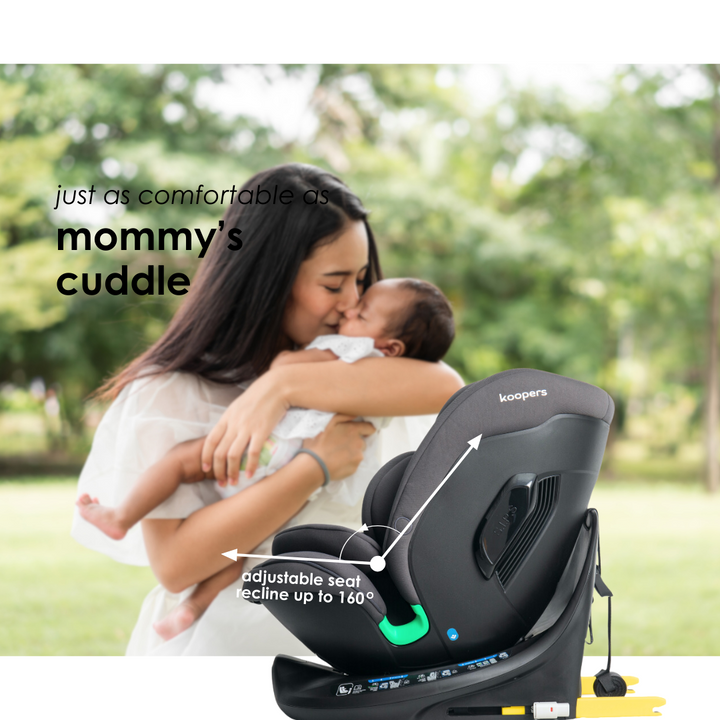 Koopers Flex 360 Baby Car Seat - Black