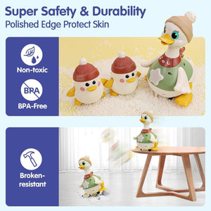 HOLA Waddling Duck Family