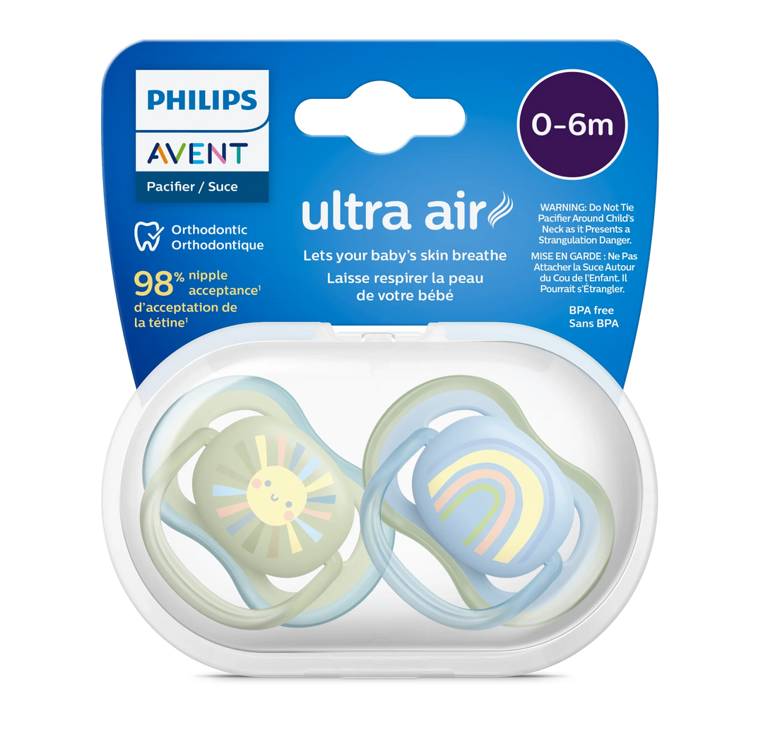 Philips Avent Soother Air 0-6M Boy X2