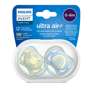 Philips Avent Soother Air 0-6M Boy X2