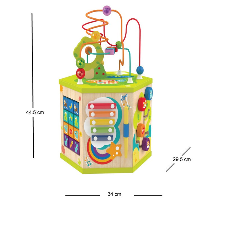 Hape Hexagonal Activity cube