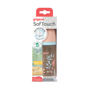Pigeon SofTouch BPP PPSU Bottle 240ml - Garden Rabbit