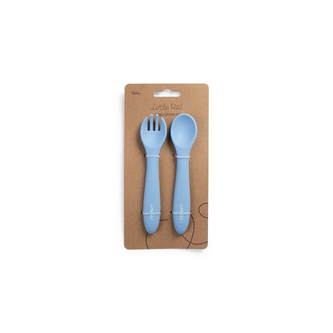 Little Rei Self Feeding Set - Blue
