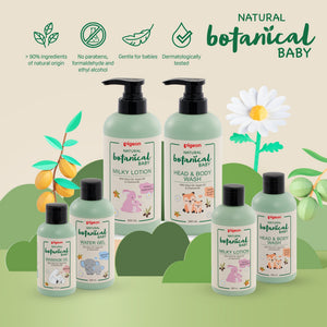 Pigeon Natural Botanical Baby Milky Lotion 500ml