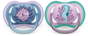 Philips Avent Soother Air 6-18M Girl X2