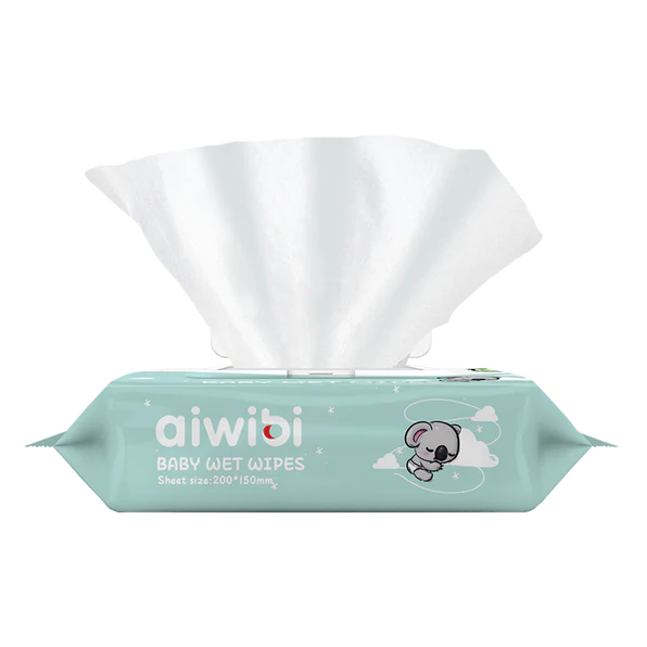 Aiwibi Baby Koala Unscent Wet Wipes (80's x 1 Pack)