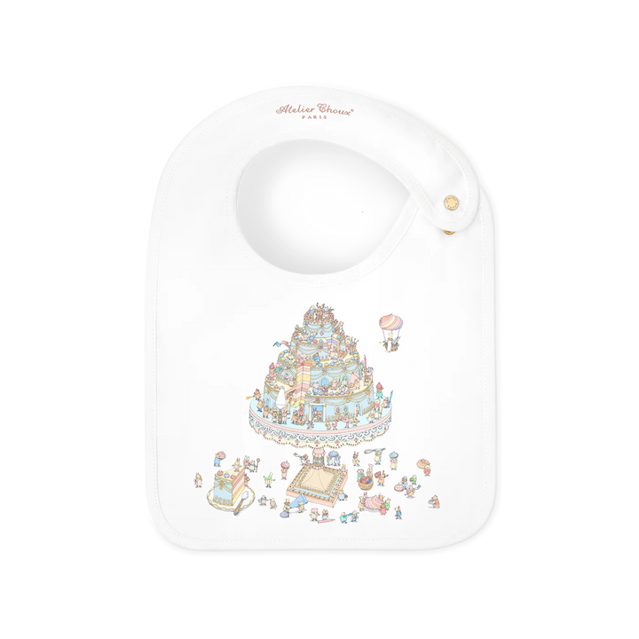 Atelier Choux Satin Bib - Le Gateau
