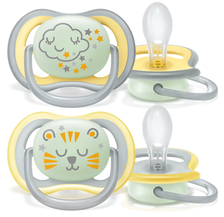 Philips Avent Glow-In-The-Dark Soother - 18M
