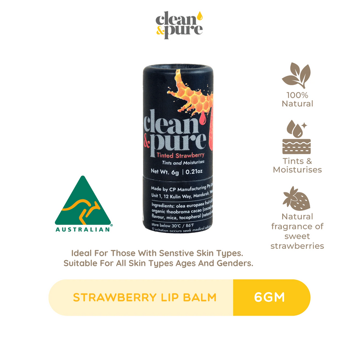 Clean & Pure Lip Balm 6gm