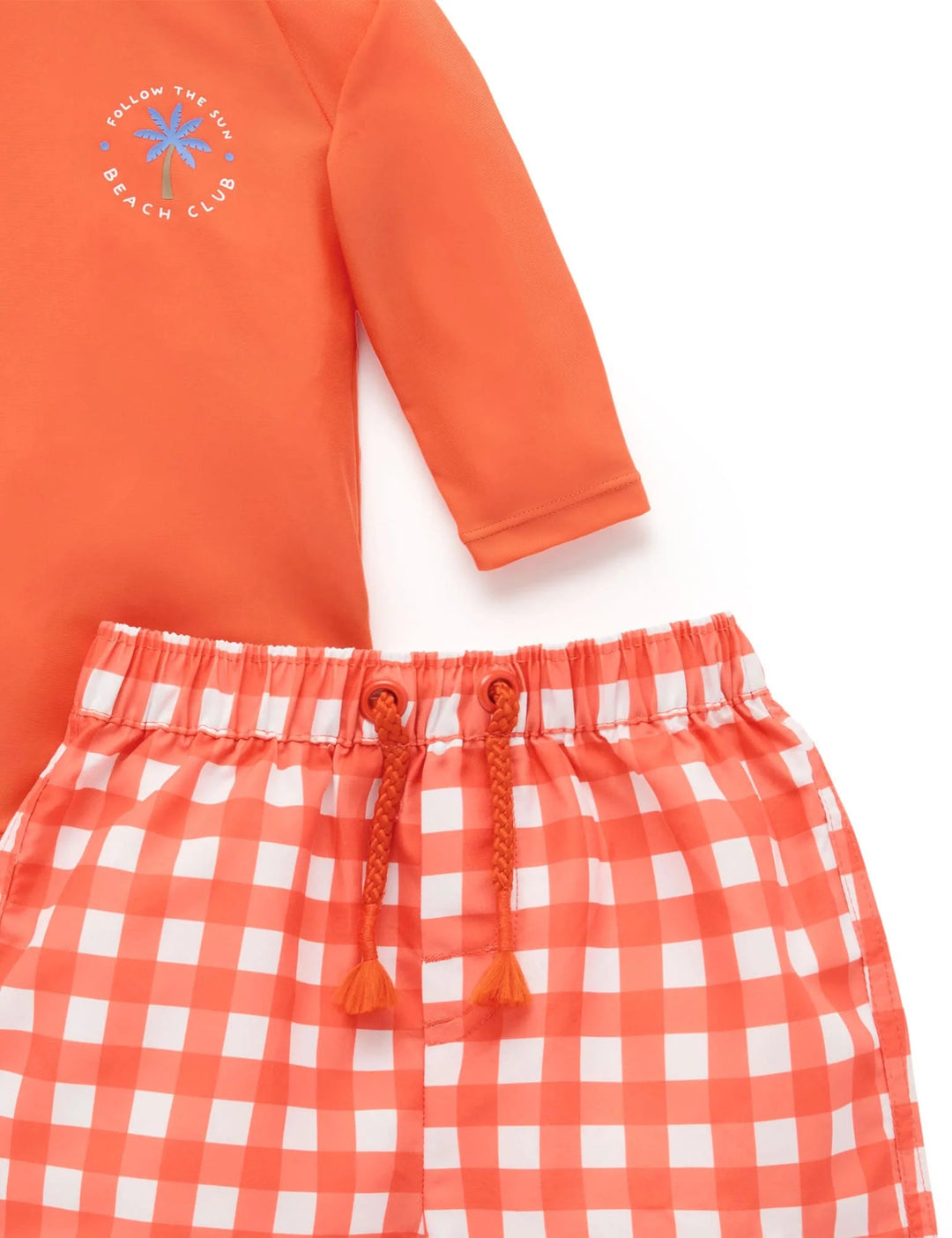 Purebaby Organic Board Short & Rashie Set