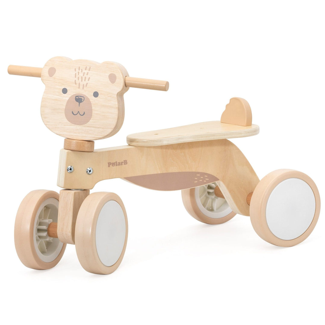 Polarb Wooden Trike - Brown Bear