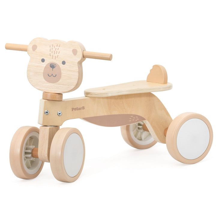 Polarb Wooden Trike - Brown Bear