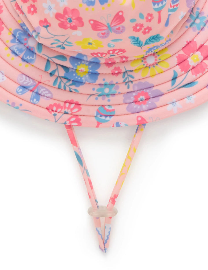 Purebaby Broad Brim Swim Hat - Fiesta Print