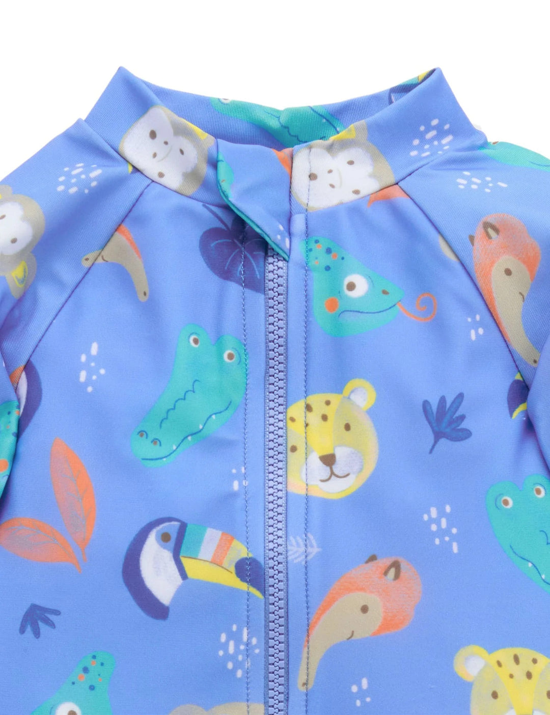 Purebaby Organic Long Sleeve Printed Sunsuit