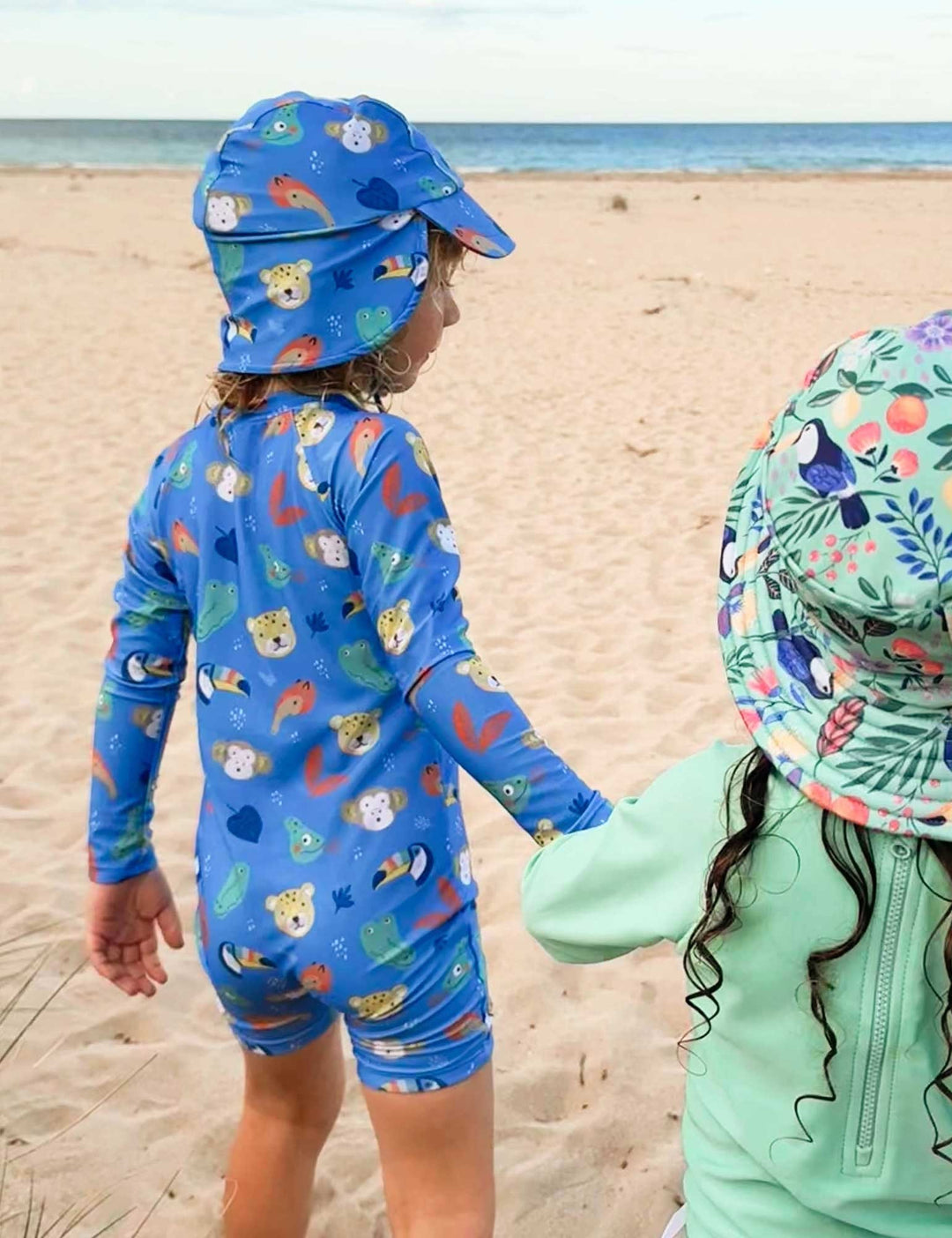 Purebaby Organic Long Sleeve Printed Sunsuit