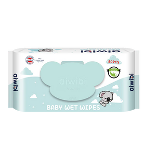 Aiwibi Baby Koala Unscent Wet Wipes (80's x 1 Pack)