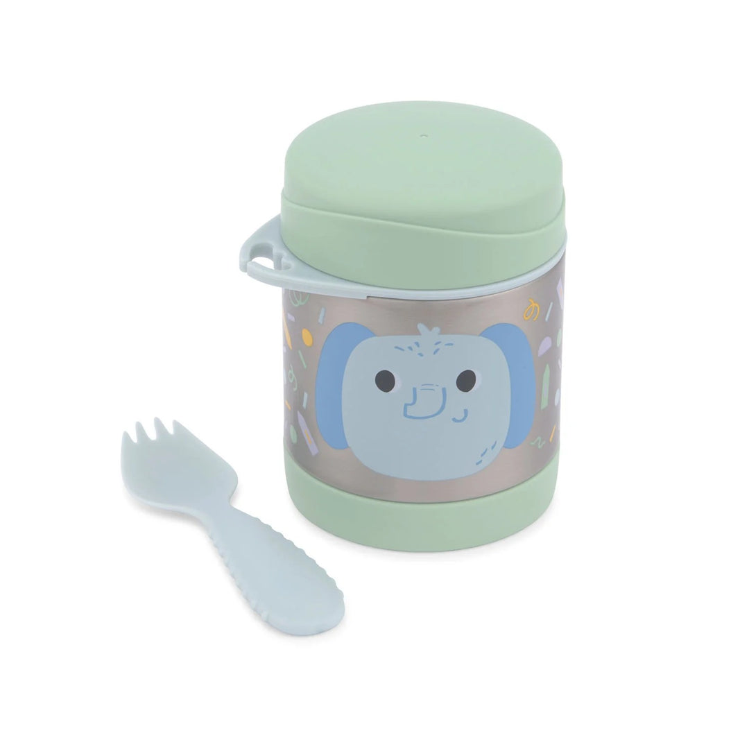 Skip Hop Besties Squad Insulated Food Jar Elephant