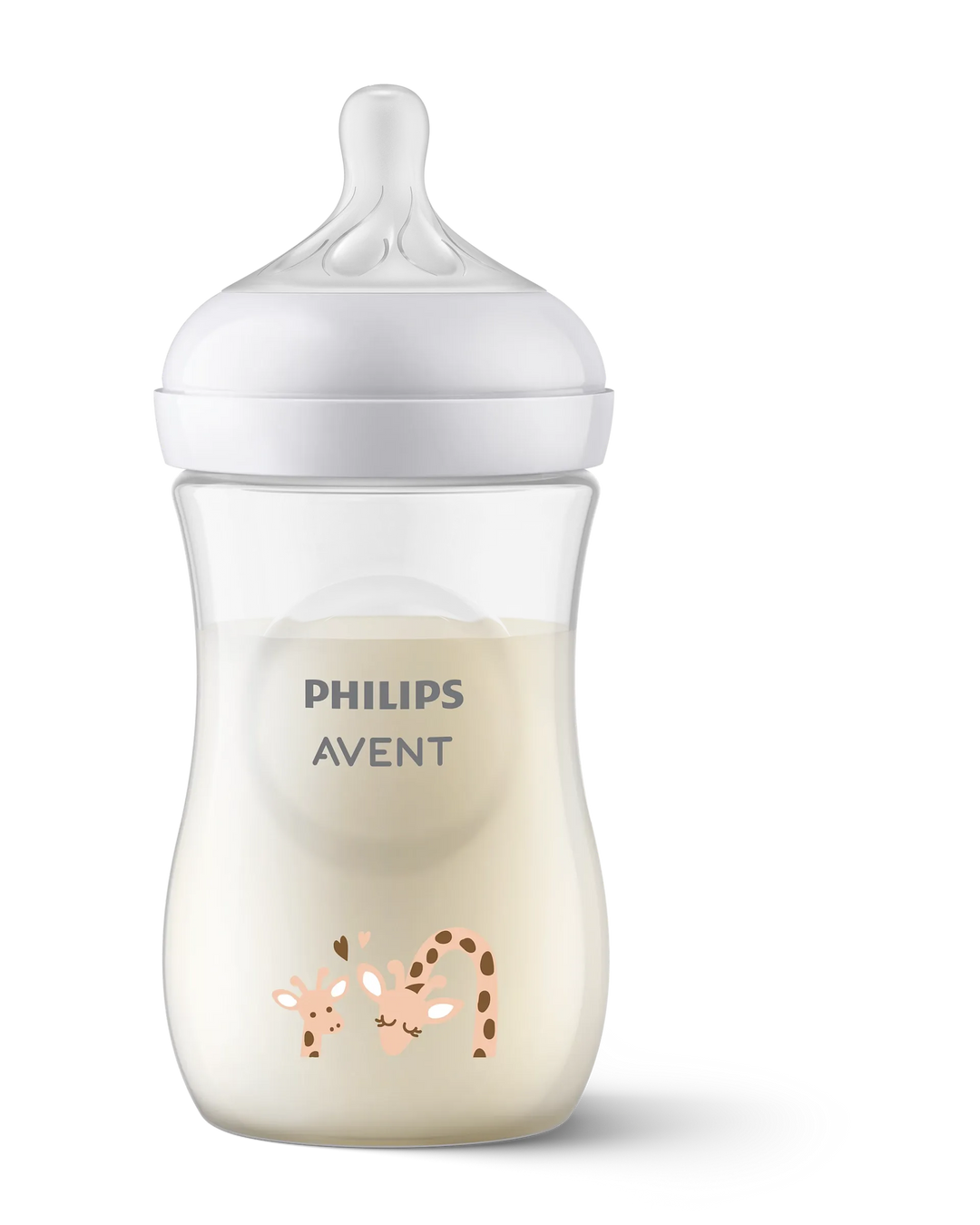 Philips Avent Natural Response Decorated Bottle 260ML (Giraffe)