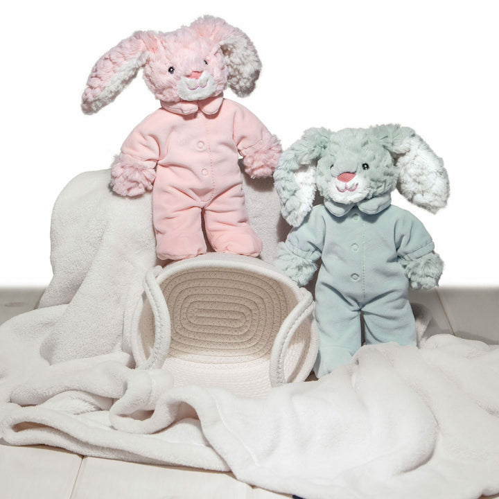 Mary Meyer Seafoam Putty PJs Bunny 11"