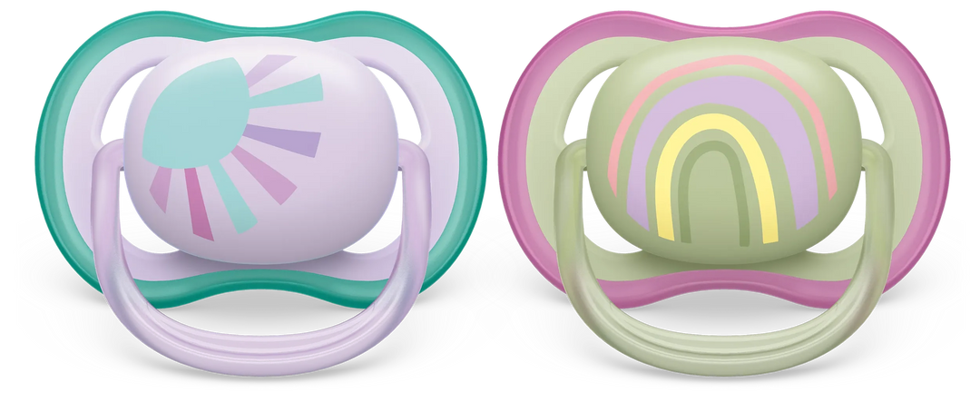 Philips Avent Soother Air 0-6M Girl X2