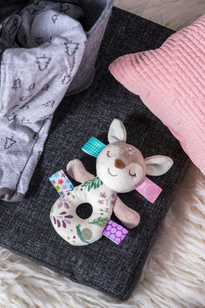 Mary Meyer Taggies Flora Fawn Rattle