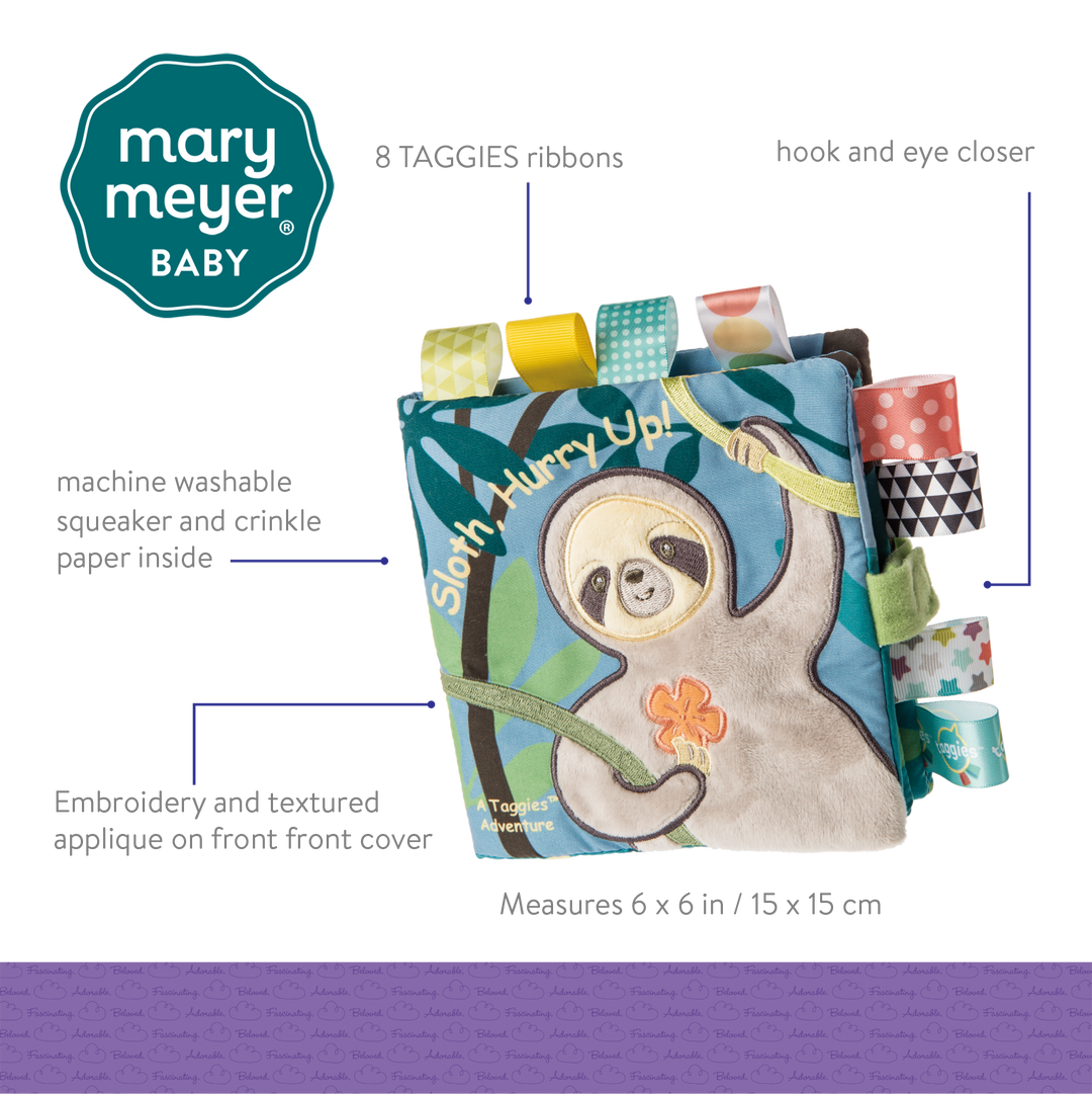 Mary Meyer Taggies Molasses Sloth Book