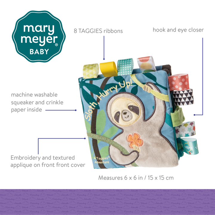 Mary Meyer Taggies Molasses Sloth Book