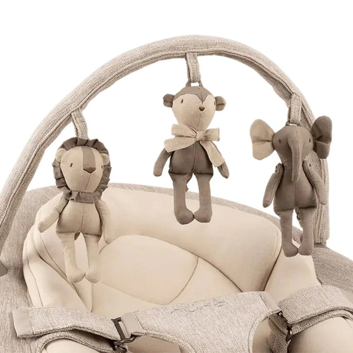 Nuna Leaf Grow Baby Swing & Soother With Toybar - Teddy