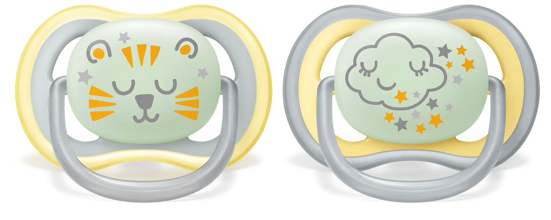 Philips Avent Glow-In-The-Dark Soother - 18M