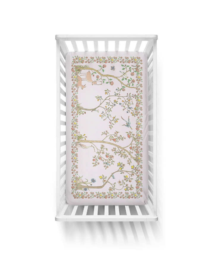 Atelier Choux Single Bed Duvet Cover - in Bloom Pink (168 x 218cm)