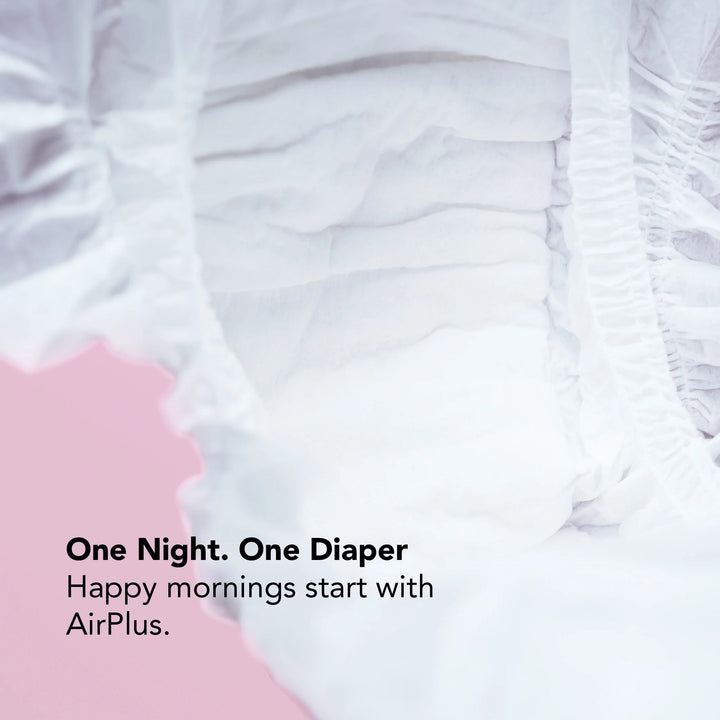 Applecrumby® AirPlus Overnight Tape Diapers (Mega)