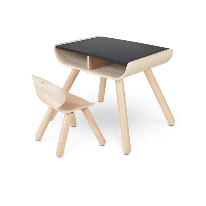 Plantoys Table & Chair - Black