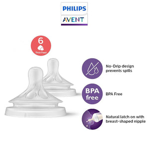 Philips Avent Teat Natural Response x2