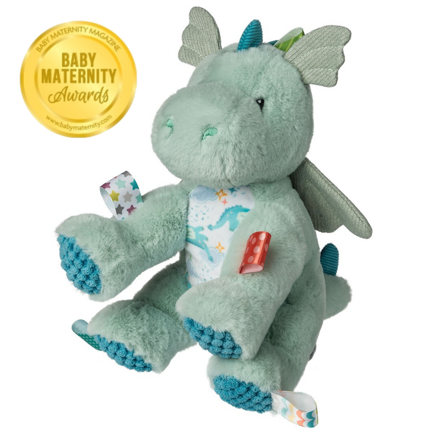 Mary Meyer Taggies Drax Dragon Soft Toy - 11"