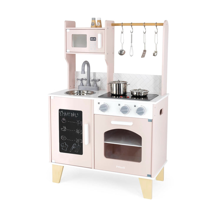 Polarb Little Chef's Kitchen with Light and Sound -  Pretty Pink