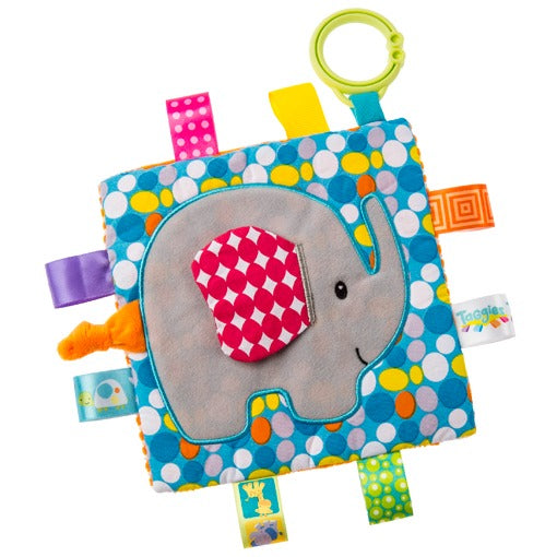 Mary Meyer Taggies Crinkle Me Elephant 6x6"