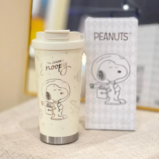 Snoopy Vacuum Cup - Spaceman - 580ml