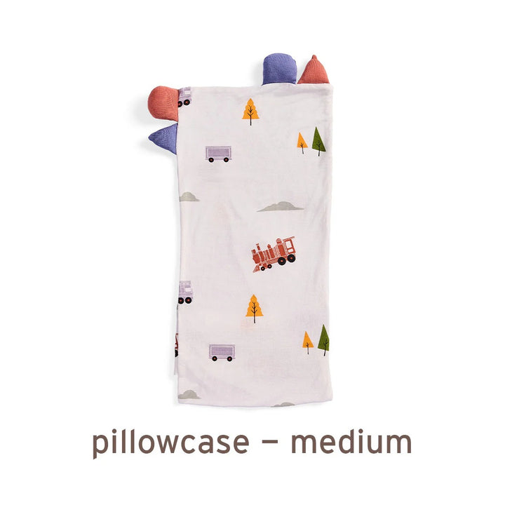 Little Rei M Trains Plush Pillow Case 18X38cm (Pillow Case Only)
