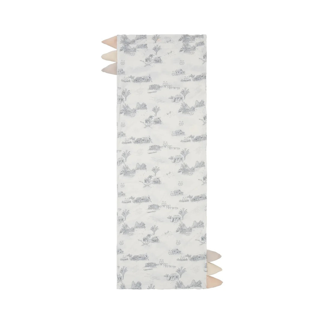 Little Rei XL Rustic Grey Plush Pillow Case 31X86cm (Pillow Case Only)