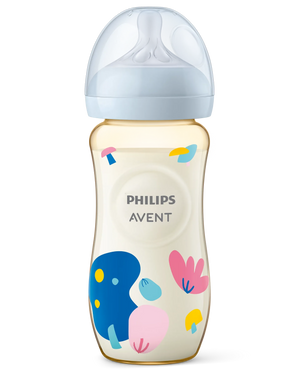 Philips Avent Natural Response Bottle PPSU, 11oz/330ML, 6M+, Single Pack