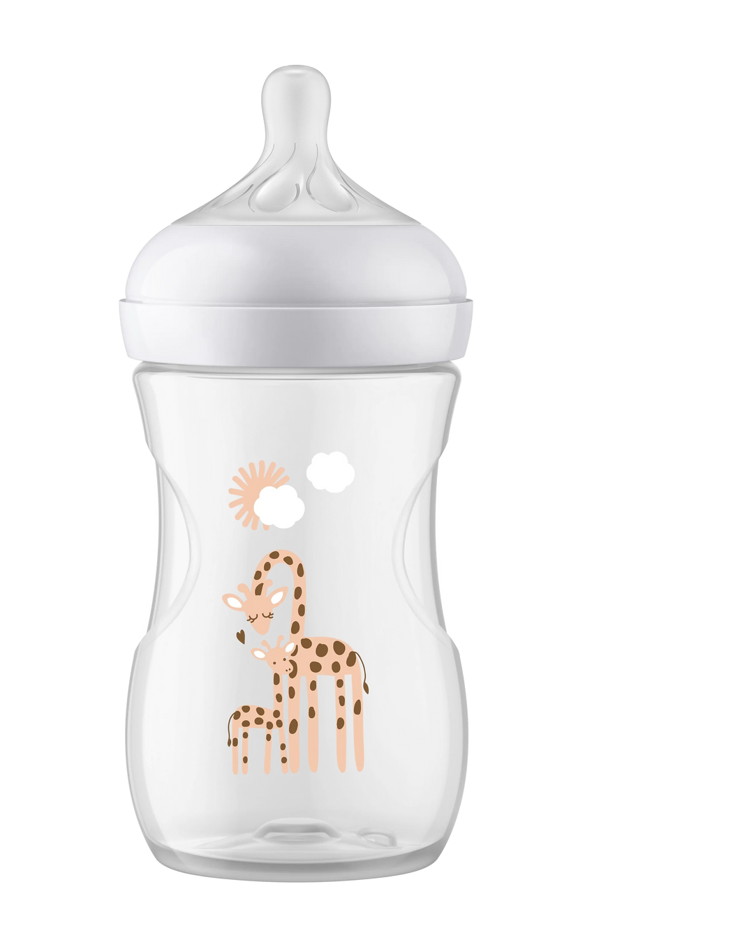 Philips Avent Natural Response Decorated Bottle 260ML (Giraffe)