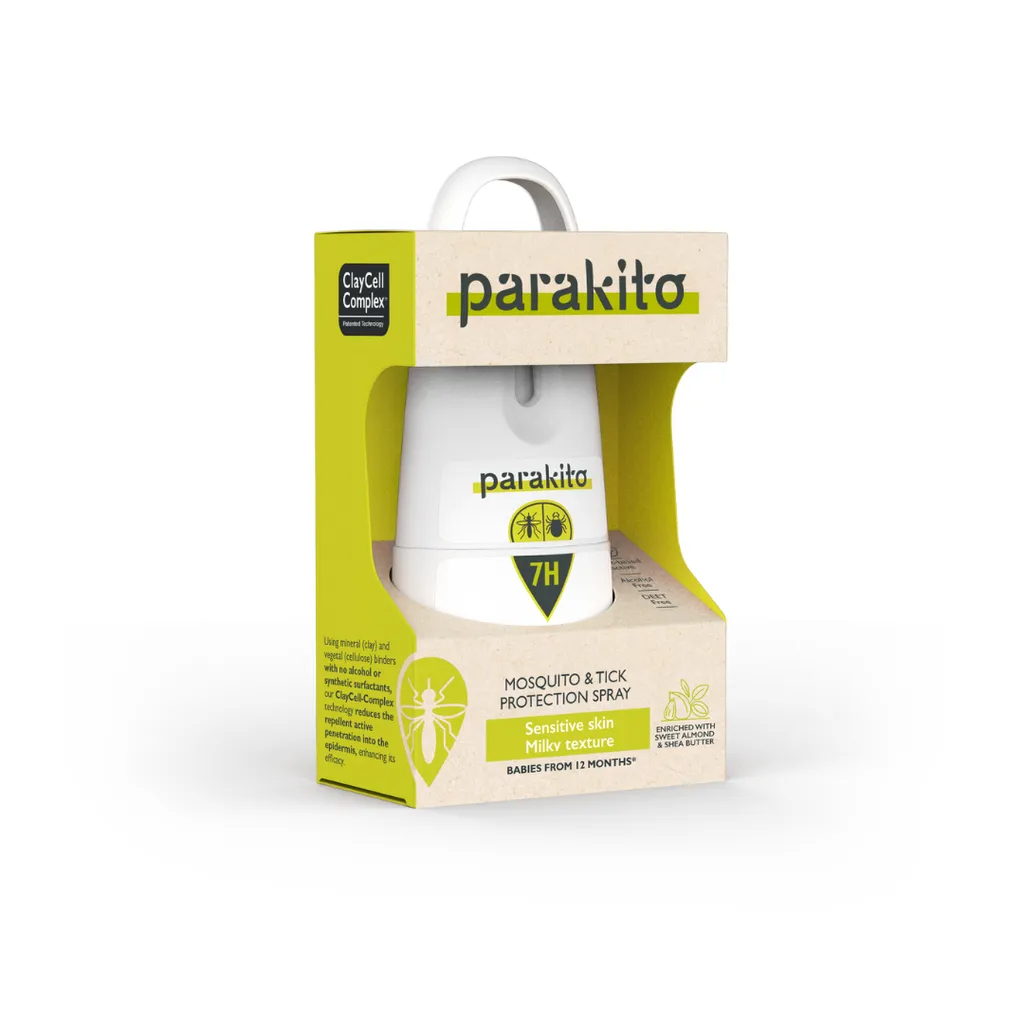 PARA’KITO® MOSQUITO & TICK PROTECTION SPRAY - SENSITIVE SKIN 75ML