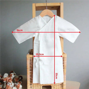Suzuran Baby Gauze Long Undershirt 2pcs