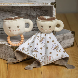 Mary Meyer Sweet Soothie Hot Latte Teether Rattle