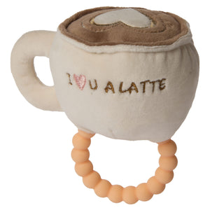 Mary Meyer Sweet Soothie Hot Latte Teether Rattle