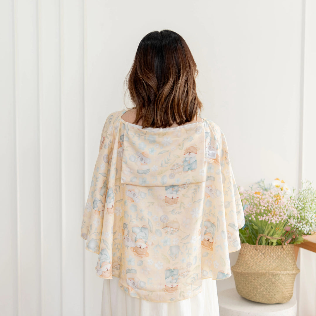 Granny Ben TENCEL™ Gardening Buddies Muslin Pocket Poncho