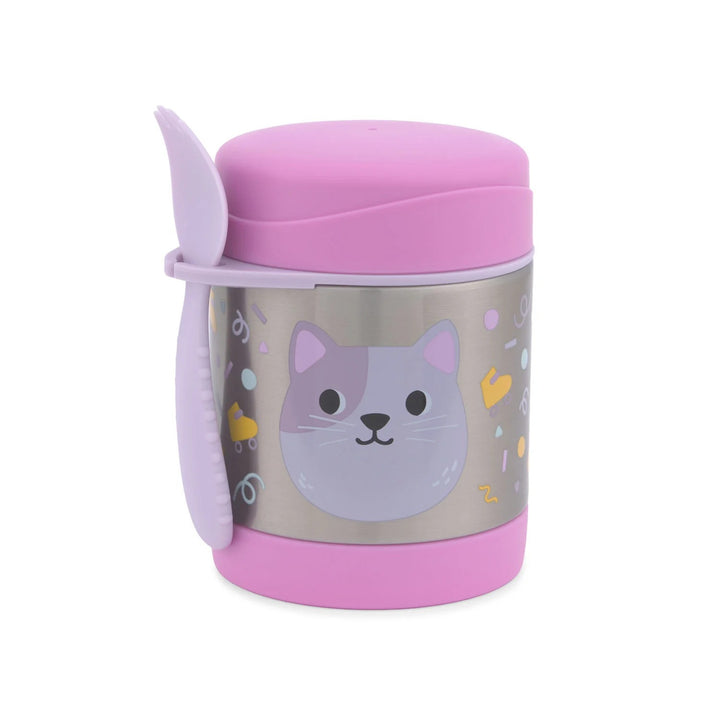 Skip Hop Besties Squad Insulated Food Jar Cat