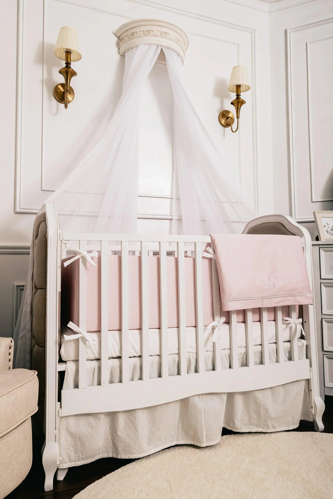 Count & Countess Egyptian Cotton Cot Bumpers