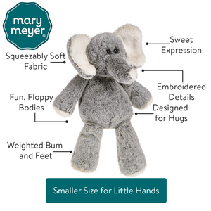 Mary Meyer Marshmallow Junior Elephant 9''/13''