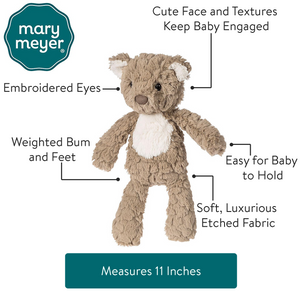 Mary Meyer Putty Twinkles Teddy-11"